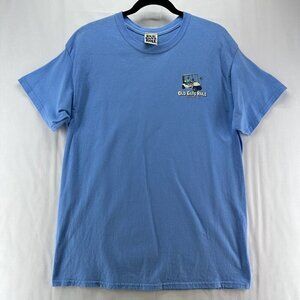 OLD GUY RULE Shirt Mens Size L This Is How I Roll Graphic Tee Short Sleeve Blue